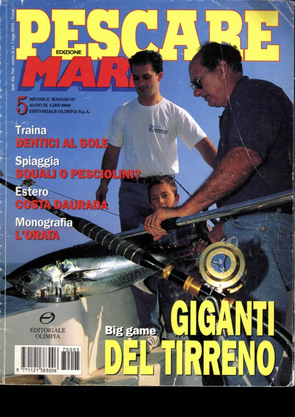 Pescare Mare Alfio Quattrocchi Maggio 1997