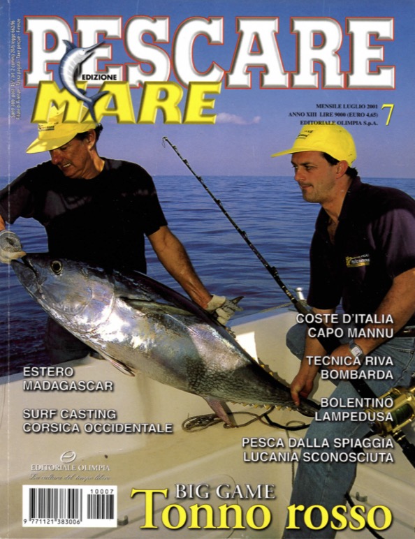 Pescare Mare Alfio Quattrocchi Luglio 2001