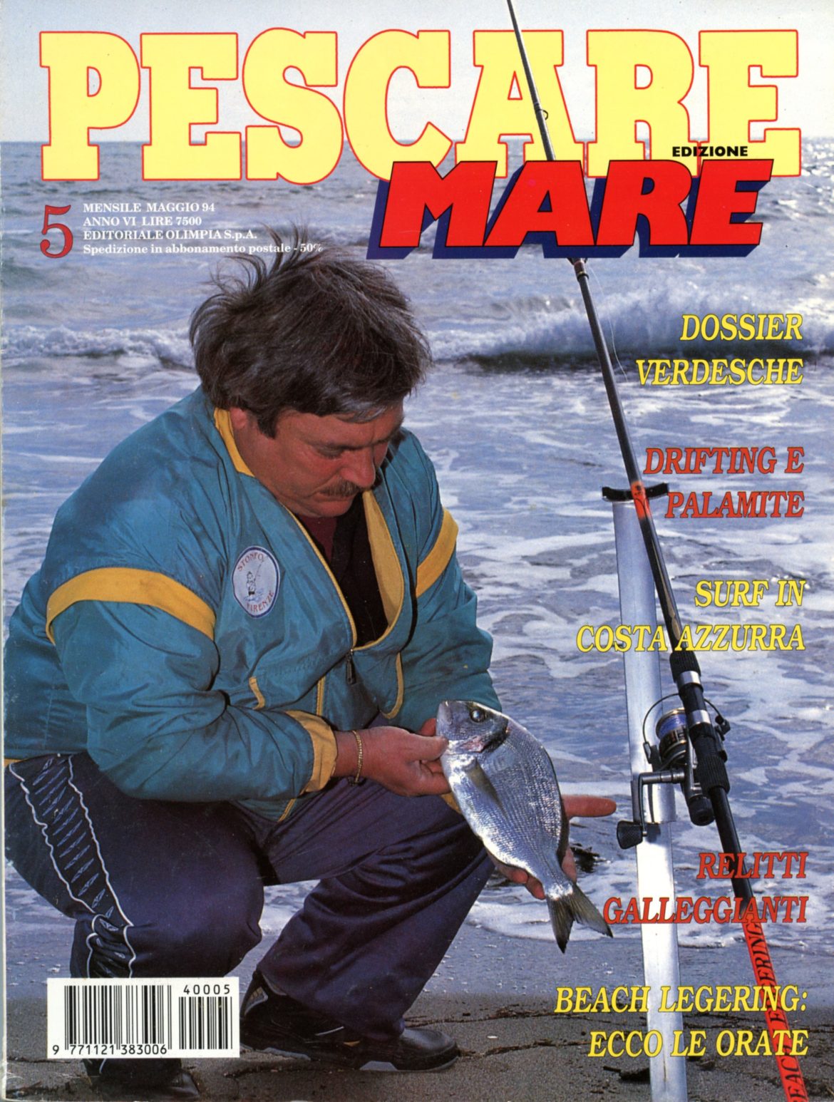 Pescare Mare Alfio Quattrocchi Maggio 1994